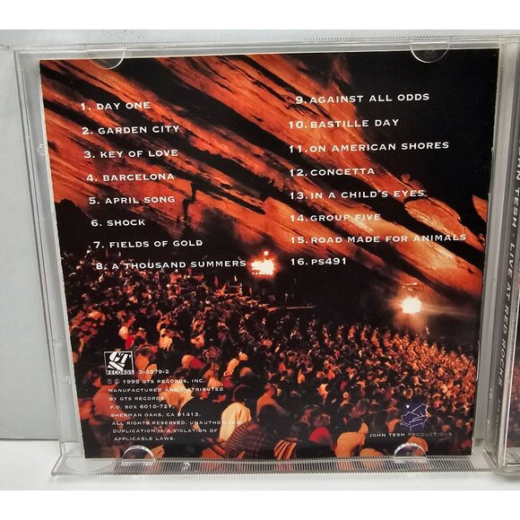 John Tesh Live At Red Rocks CD With Colorado Symphony Orchestra Audio Album - Picture 5 of 6